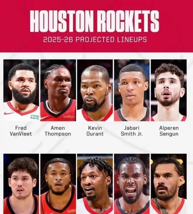 NBA火箭队新赛季攻防两端实力究竟多恐怖？西部真正的新王来了！