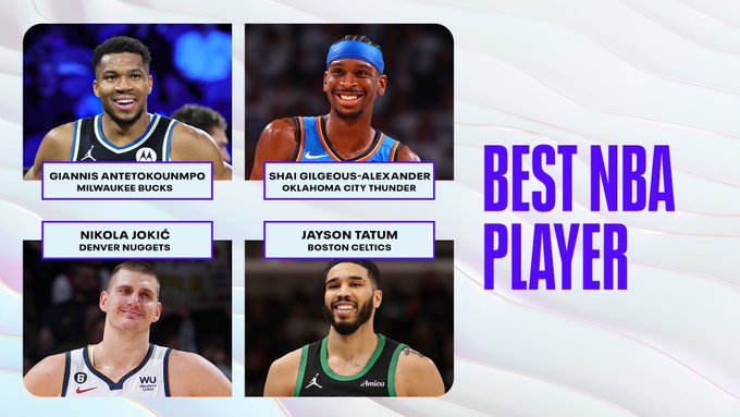 ESPN晒四大球星照片并发问：谁是过去一年里最好的NBA球员