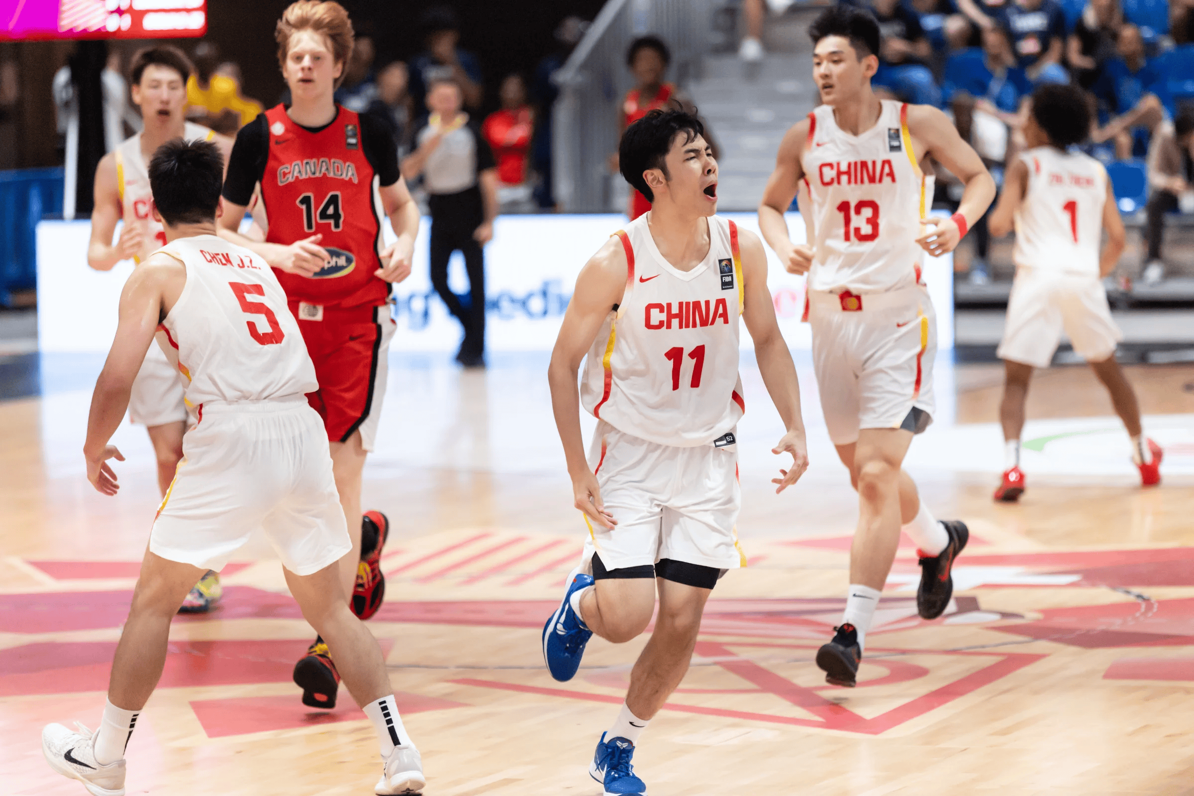 U19男篮世界杯：中国队四场比赛一共被对方抢下80个进攻篮板