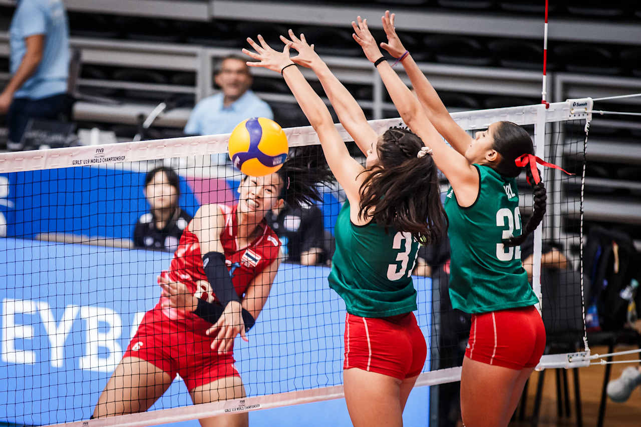 14-25！中国女排名宿冯坤 脸都黑了 世锦赛泰国女排惨败墨西哥