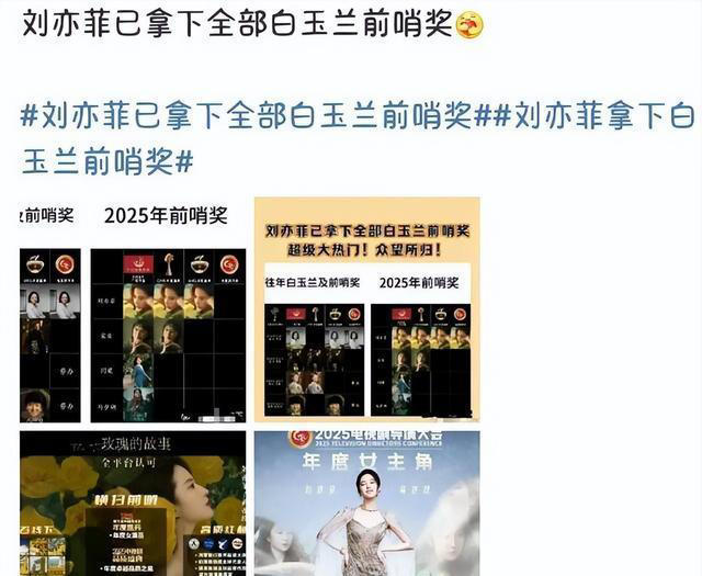 刘亦菲白玉兰颁奖“临阵脱逃”，王晶发话！给内娱艺人提了个醒