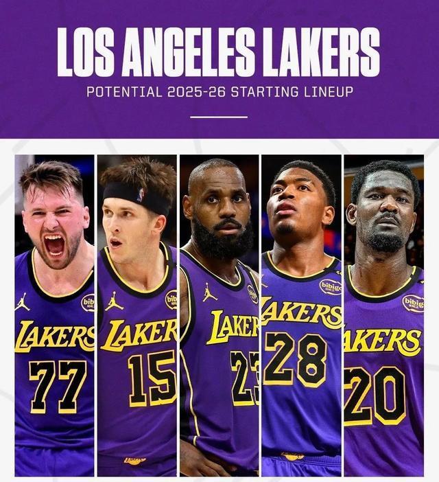 终于来了！艾顿加盟湖人组“新三巨头”，佩林卡MVP