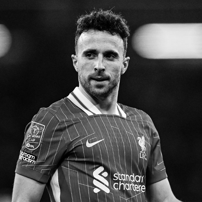 YNWA...利物浦官方发文悼念若塔