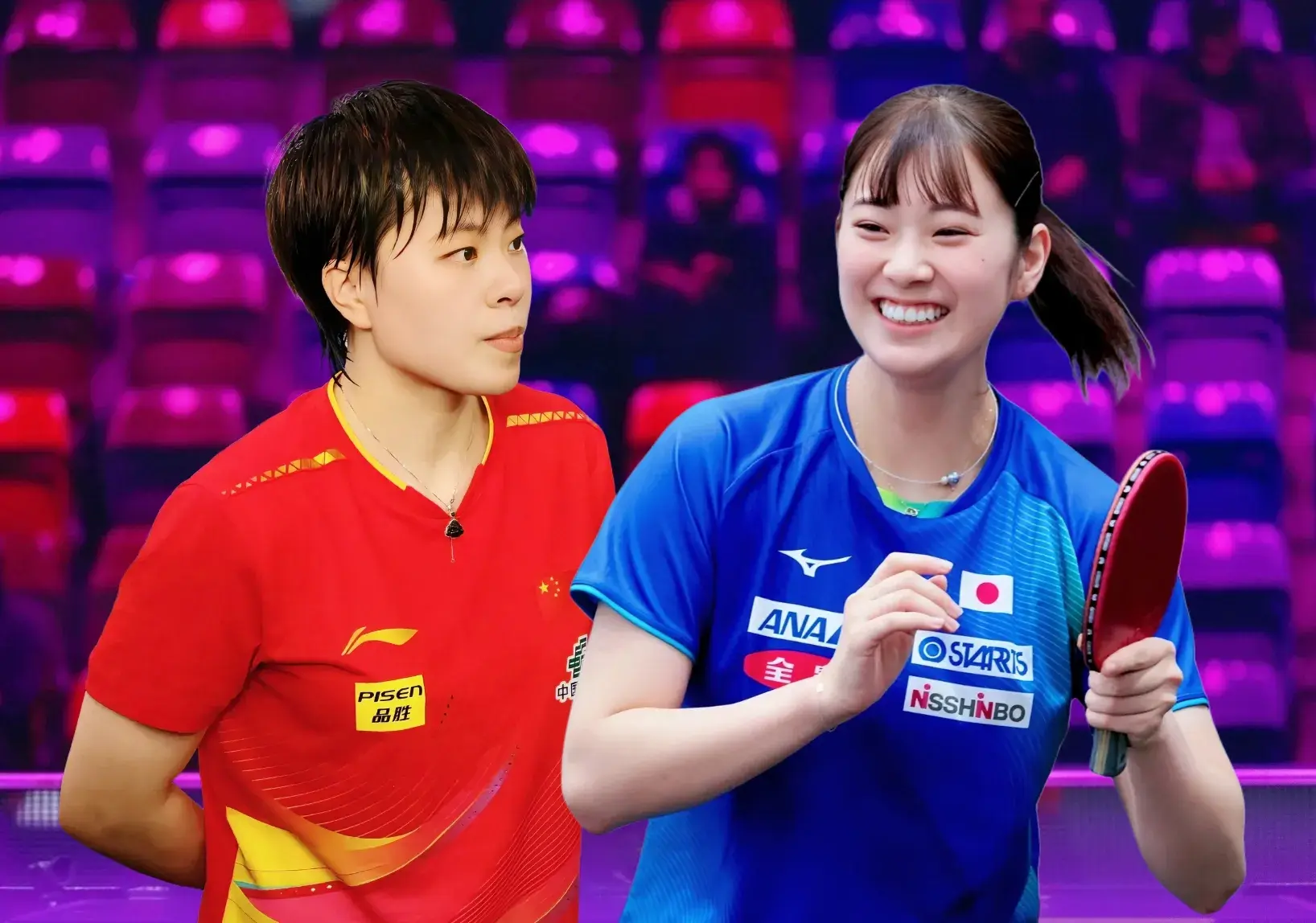 美国大满贯：女单签表出炉！国乒首轮2内战2抗日，王曼昱保送8强