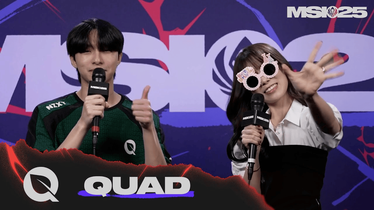 Quad：下一轮想遇到BLG，感觉会相对容易些