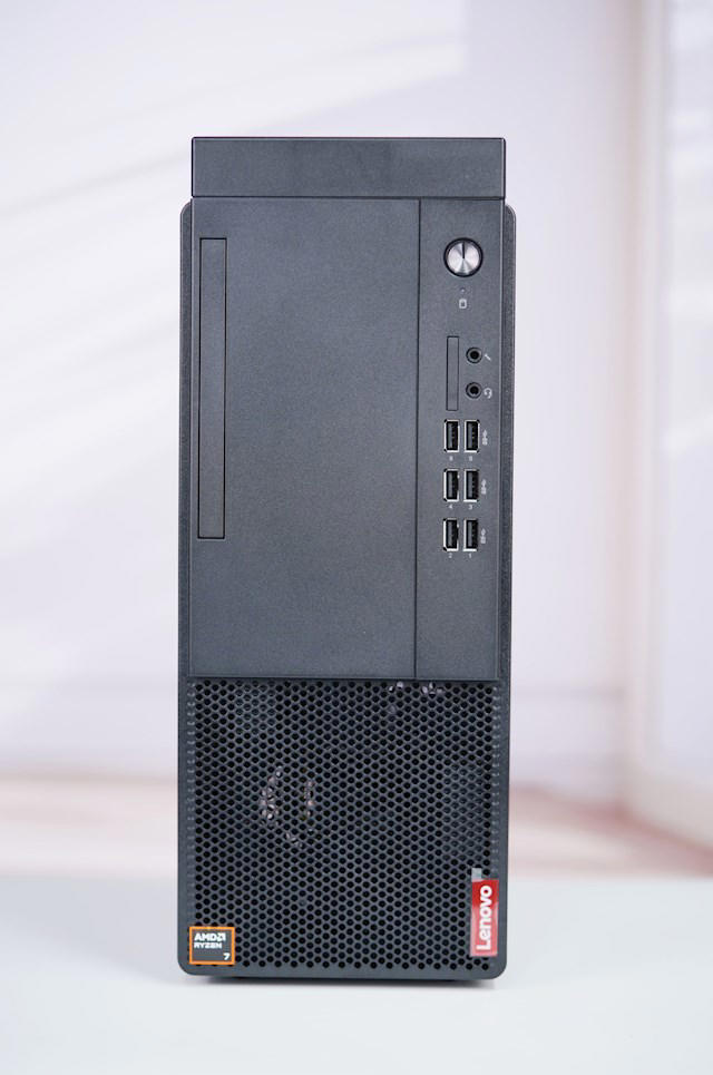 搭载AMD锐龙7 8700G！联想启天M550商用主机图赏