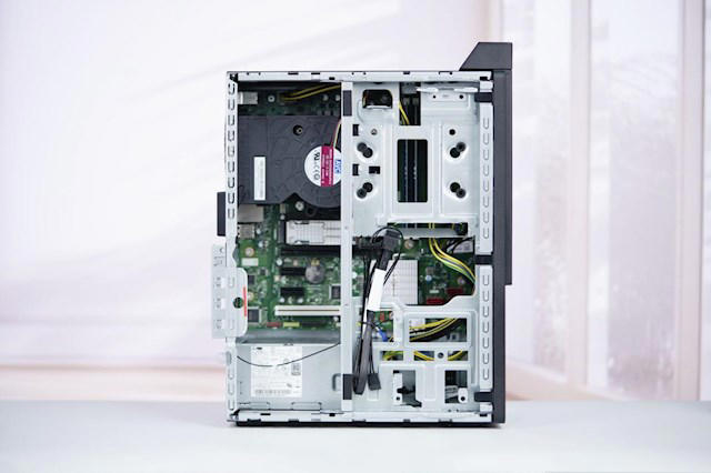 搭载AMD锐龙7 8700G！联想启天M550商用主机图赏