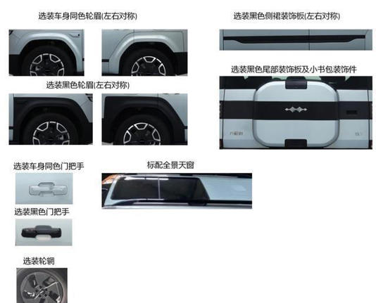 方程豹钛7前瞻：纯电续航里程达130km 或售19.99万元起