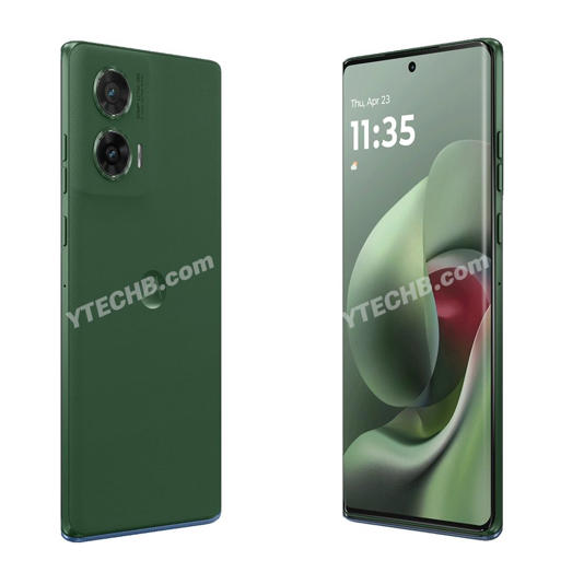 摩托罗拉 Moto G96 手机渲染图曝光：4 种彩通颜色