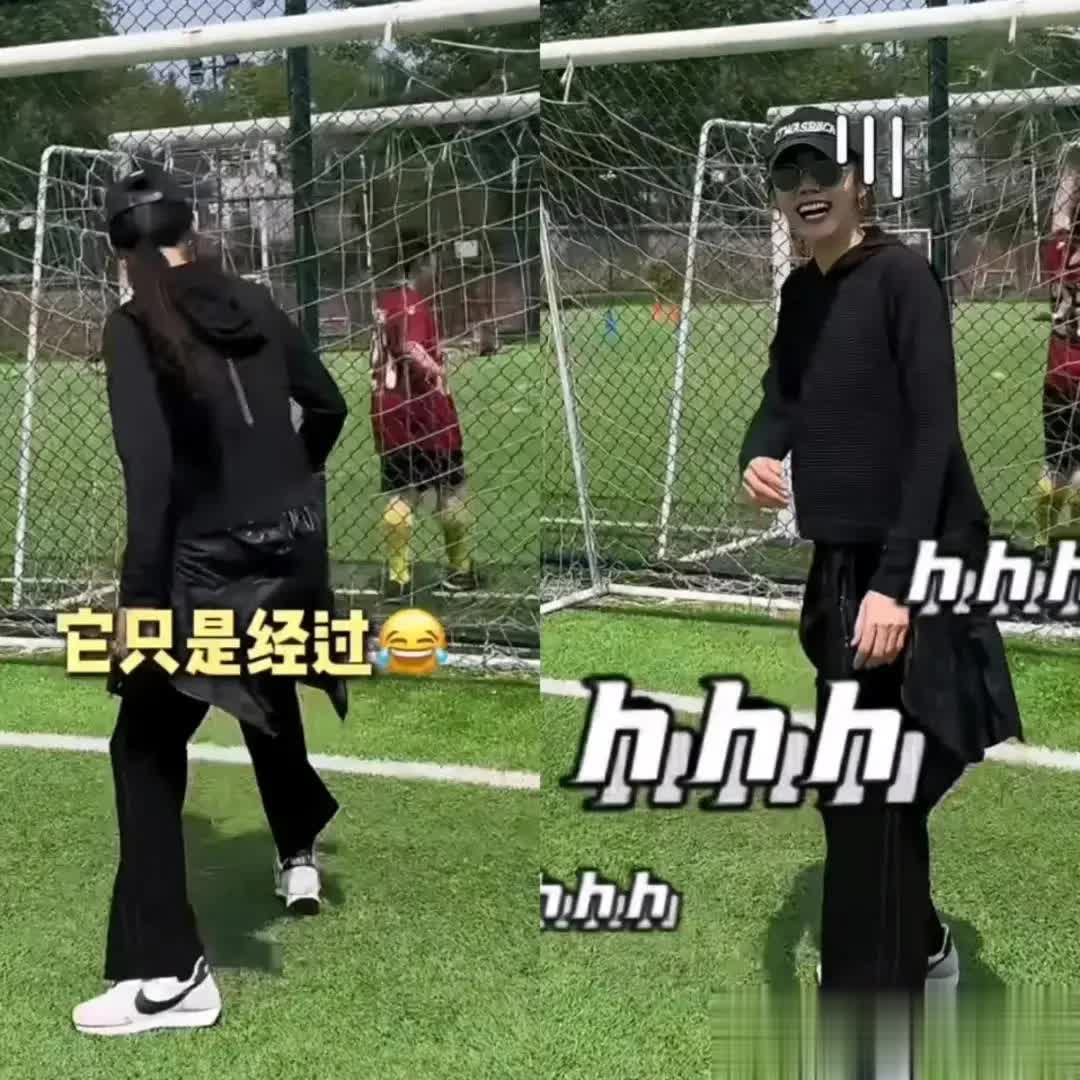 秋瓷炫儿子7岁踢球成全场焦点，基因强身高有望破190
