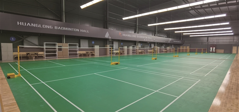 温州黄龙羽毛球馆建成投用