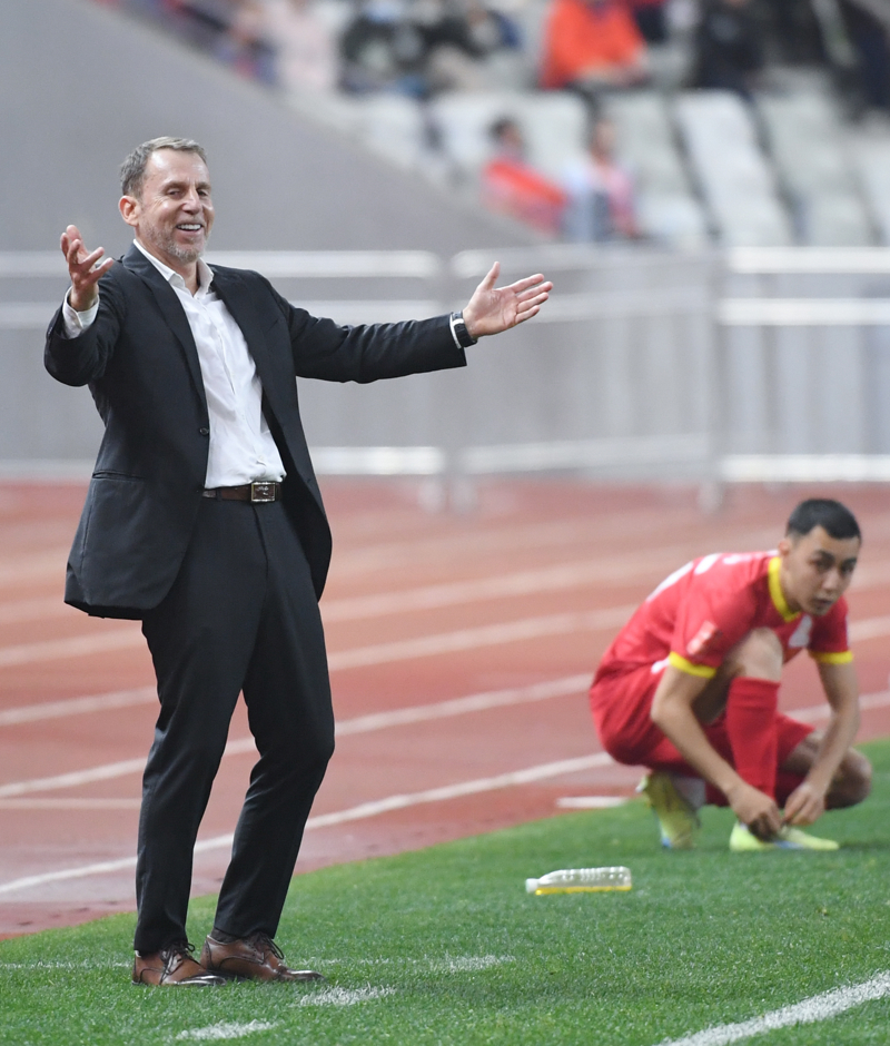 （体育）（55）足球——U20亚洲杯：中国队胜吉尔吉斯斯坦队