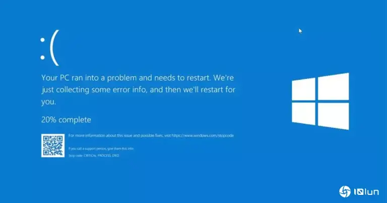 告别看了40年的蓝底白字宕机画面，微软将导入全新“黑底白字”宕机画面