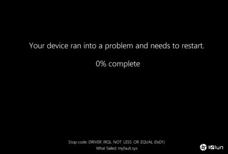 告别看了40年的蓝底白字宕机画面，微软将导入全新“黑底白字”宕机画面