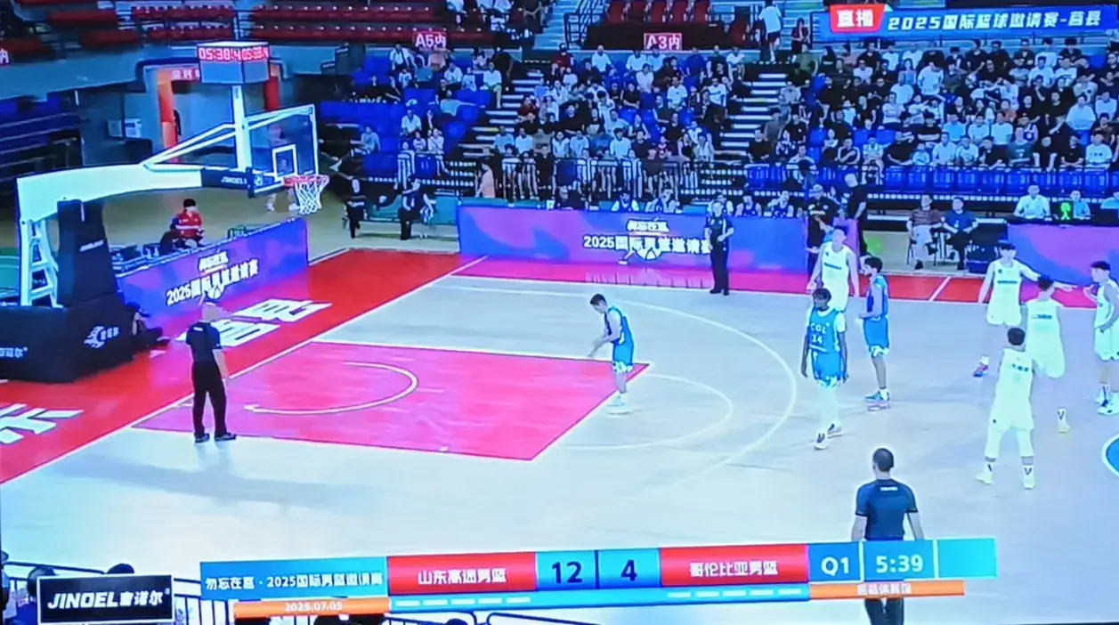山东男篮热身赛87：74击败哥伦比亚国家队！