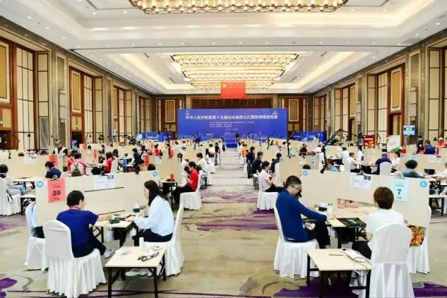 电力体育协会队晋级十五运群众比赛桥牌项目决赛