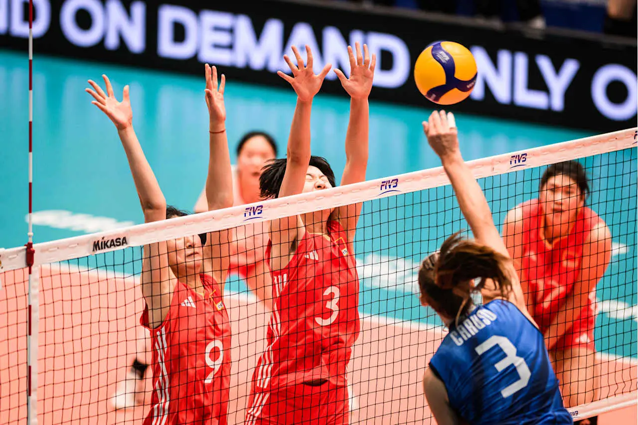 中国女排1-3意大利，遭遇首败，U19世锦赛最新排名，日本升第2！