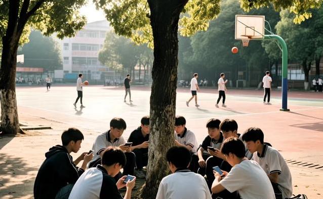 体育老师怒拍桌，学生沉迷手机，网球课却成救赎？