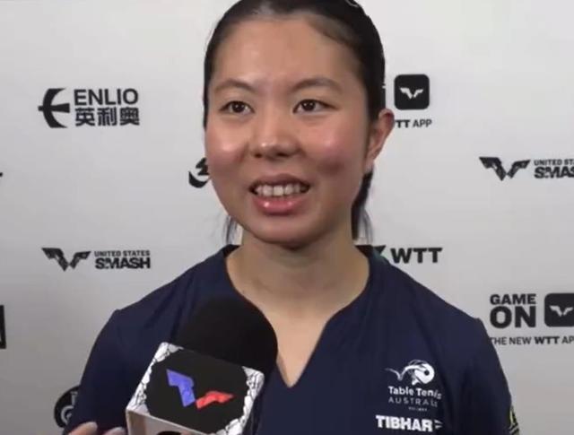 孙颖莎首秀状态一般，决胜局爆发过关，对手惊呼：她像AI一样！