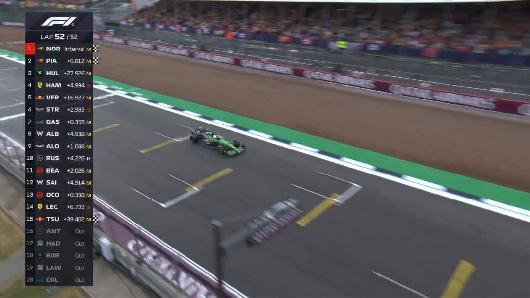 F1英国大奖赛银石雨战上演现实版《F1：狂飙飞车》 霍肯伯格239场等待终圆梦