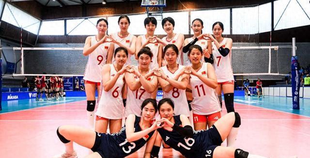 U19中国女排3-0比利时，关键换人完成超级逆转，锁定积分榜第二