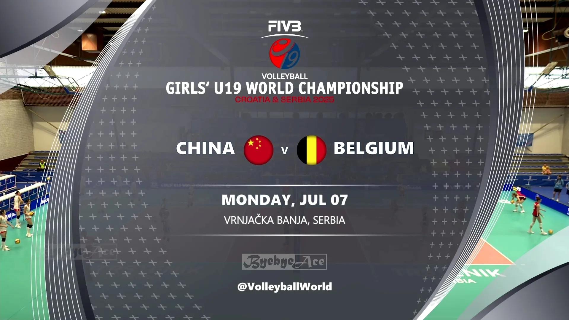 女排u19世锦赛：江苏小将陈晓辉9连发，比利时女排惨遭中国队逆转