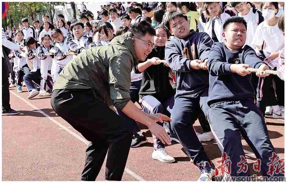 沙溪中学 赛道砺锋芒 体教育栋梁