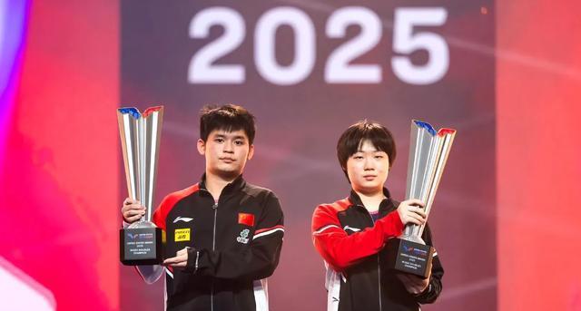 国乒美国大满贯评分：蒯曼100分，王楚钦95分，林高远50分