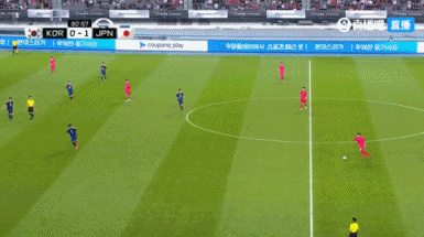 日本1-0韩国三战全胜夺东亚杯冠军 杰梅恩-良凌空破门制胜