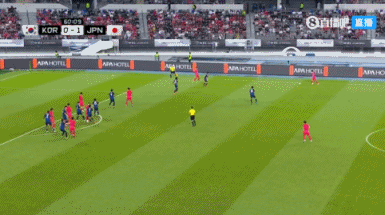日本1-0韩国三战全胜夺东亚杯冠军 杰梅恩-良凌空破门制胜
