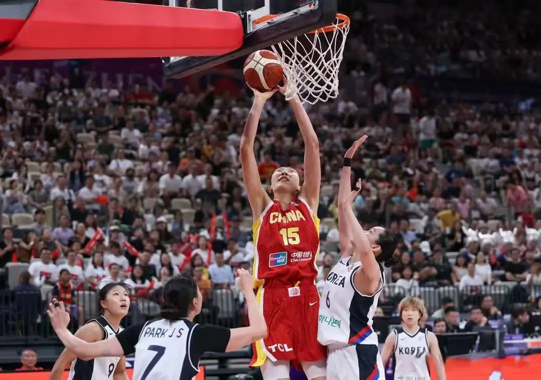 两连胜！中国女篮91-69韩国，不是张子宇，女篮赢球最大功臣是她