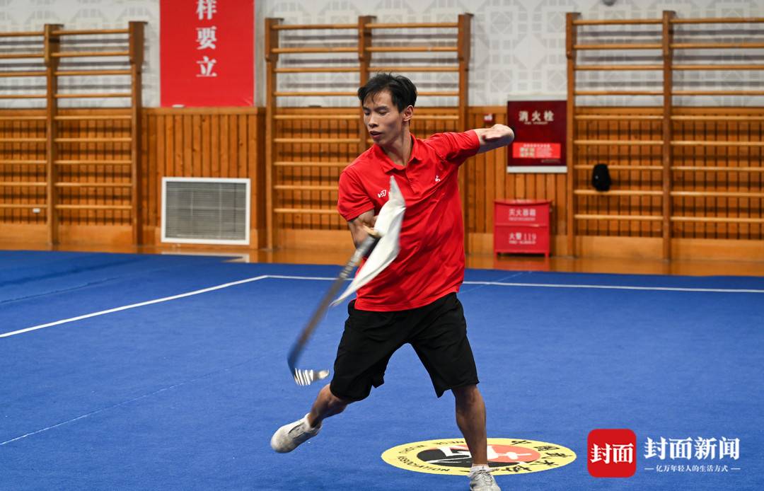 武术首次进入世运会，四川师徒力争冠军