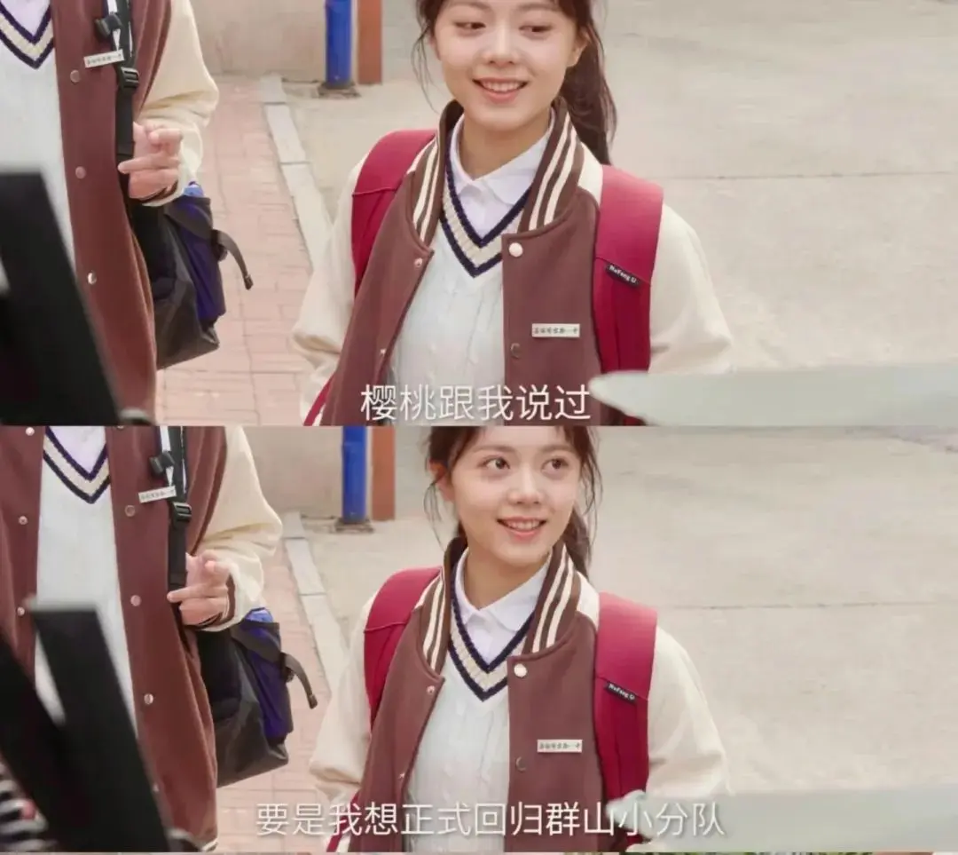 同样是演“高中生”，22岁赵今麦和27岁张凌赫同框时，感觉差辈了