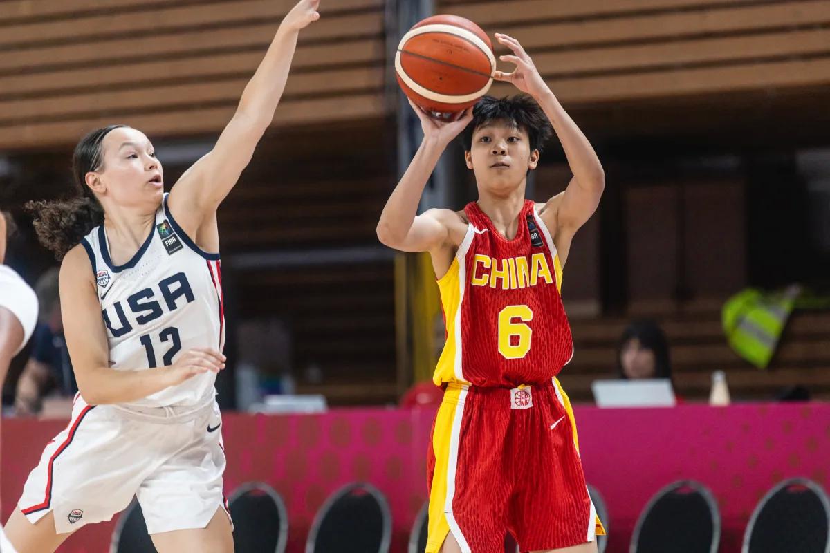 U19女篮世界杯：中国队57-122不敌美国队，落入9-15名排位赛