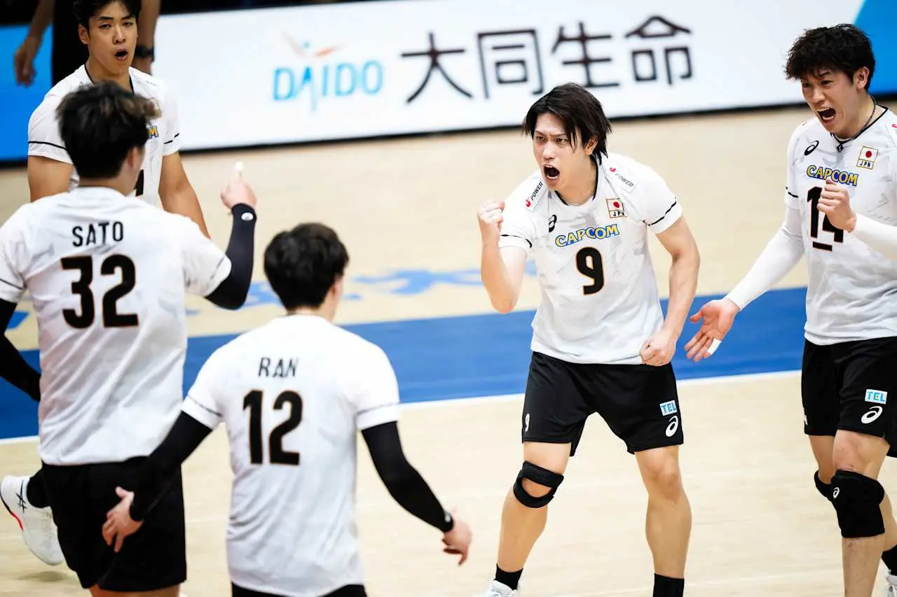 3比2！男排世联赛最新战报：亚洲第1让二追三，日本逆转南美劲旅
