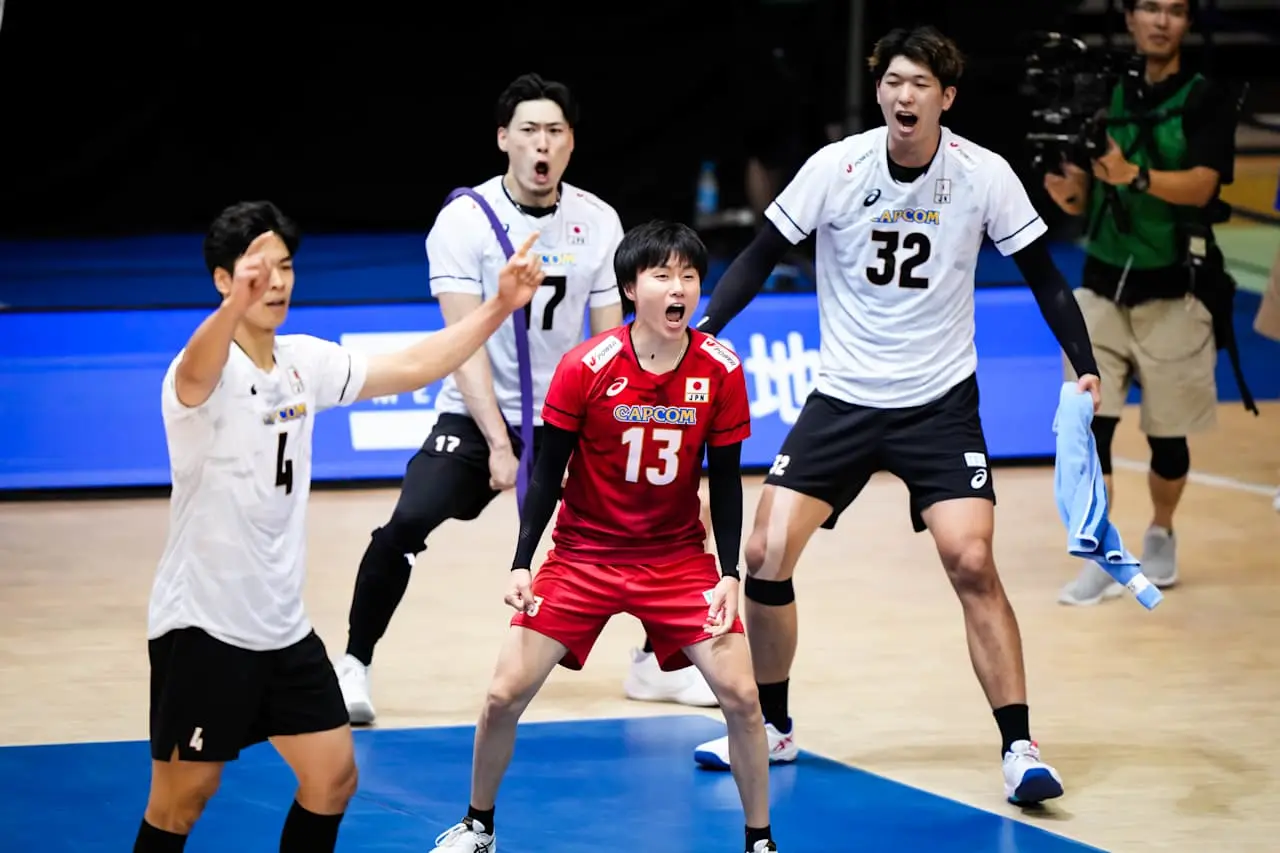 3比2！男排世联赛最新战报：亚洲第1让二追三，日本逆转南美劲旅