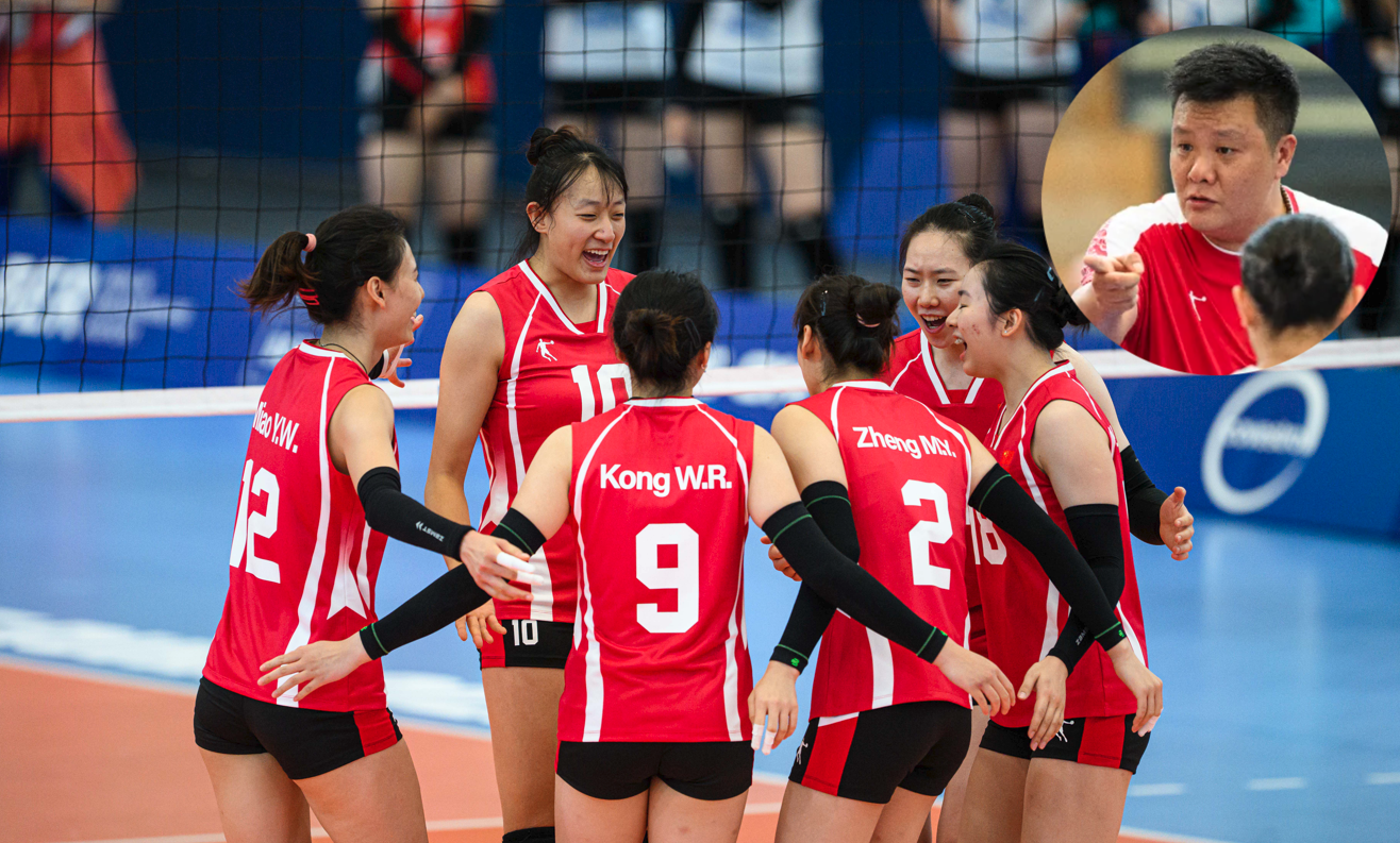 25-6！中国女排二连胜 缪伊雯27扣 周页彤12分 主帅王之腾剑指冠军