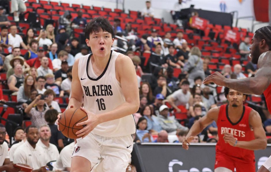 NBA回放全场录像高清：夏季联赛火箭VS开拓者（7月18日）杨瀚森数据全面