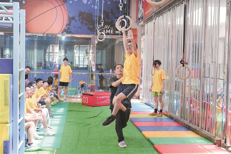 青少年乐享多元运动