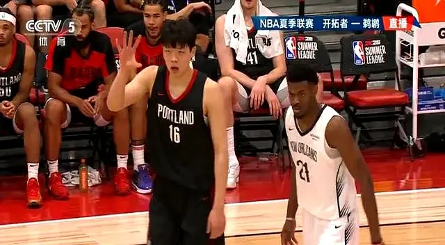 开拓者93-87鹈鹕！杨瀚森还真行！连续三场得分上双！央视还直播
