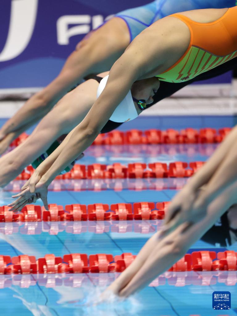 大运会——游泳：中国队获得女子4X100米自由泳接力银牌