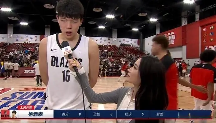 杨瀚森：休赛期“增重”去适应NBA的风格和节奏 在CBA是传统中锋