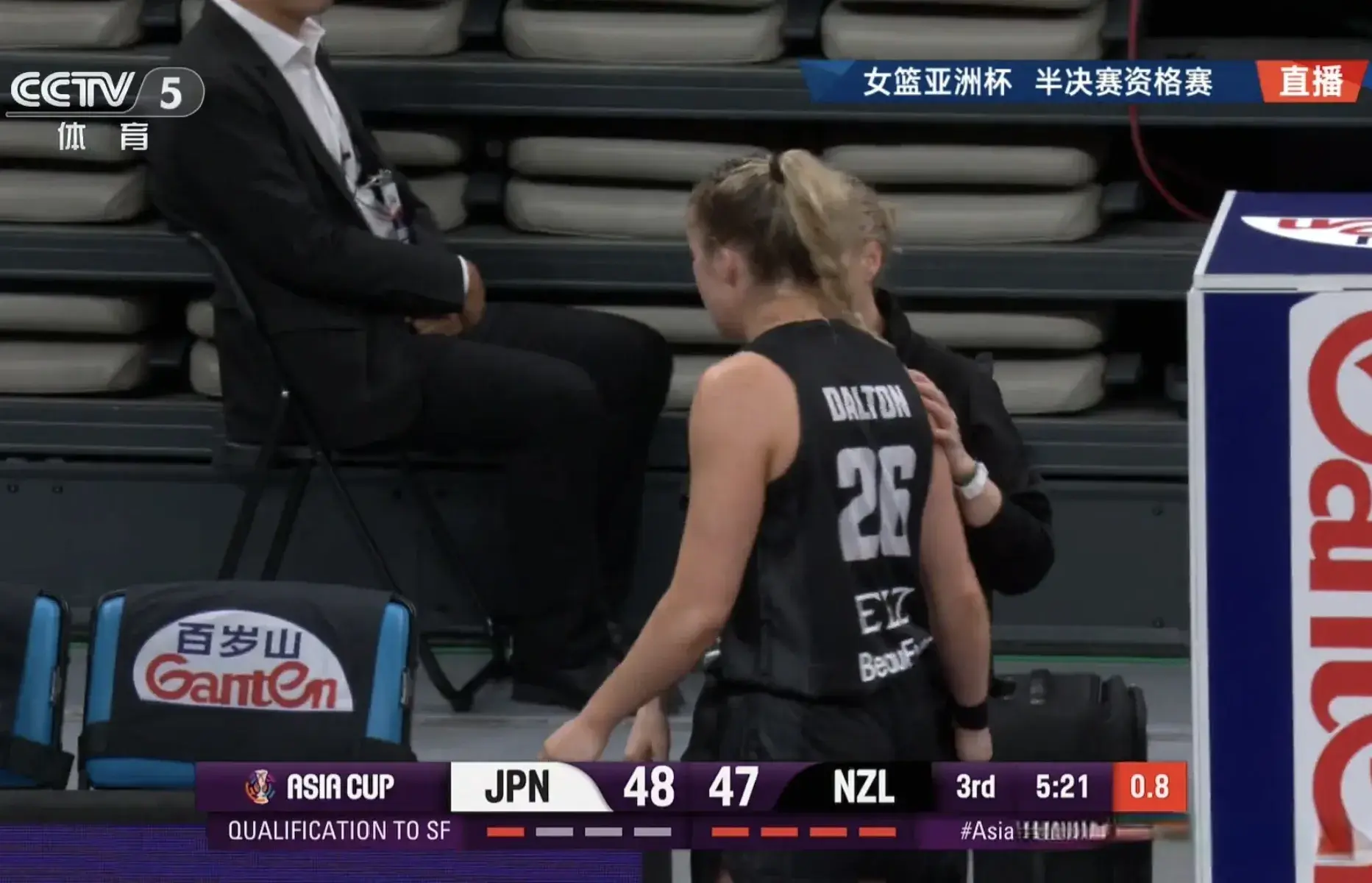 日本女篮将失去和中国女篮交手的机会，盖恩斯的大话说过头了