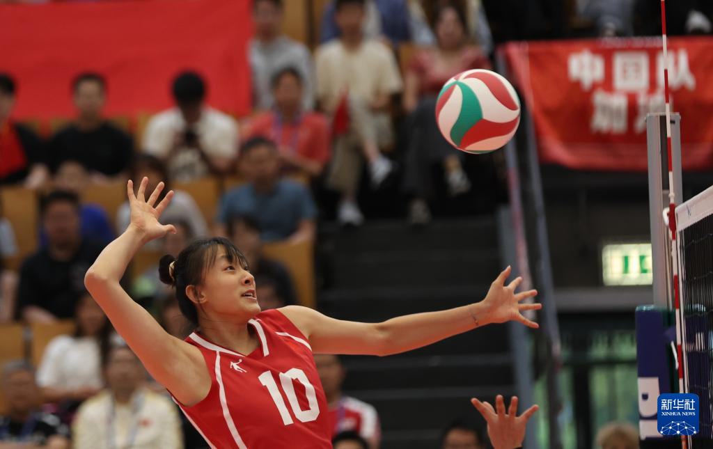 大运会——女排小组赛：中国队不敌德国队