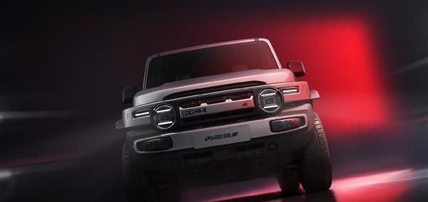暴躁方盒子！奇瑞iCAR V23S曝光：455马力一脚加速灵魂出窍