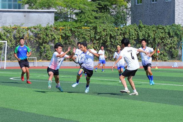 勇“橄”达阵，跃动泉城！济南市第一届运动会青少年组7人制橄榄球赛激情开赛