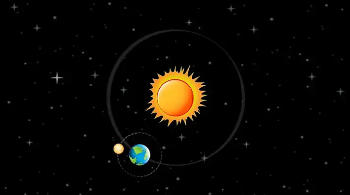 同样是物体，星球在空中飘着，我们却只能站在地上，凭什么？