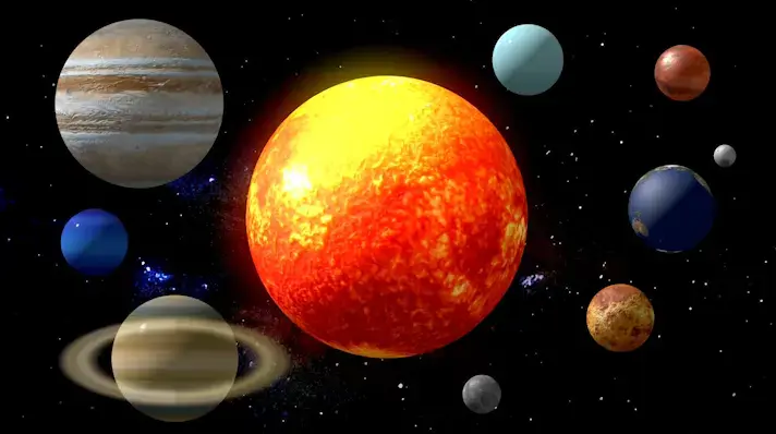 同样是物体，星球在空中飘着，我们却只能站在地上，凭什么？