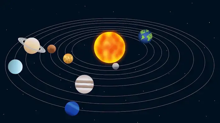 同样是物体，星球在空中飘着，我们却只能站在地上，凭什么？