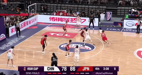 中国女篮81-90不敌日本无缘决赛，张子宇17+9，韩旭18+7+7